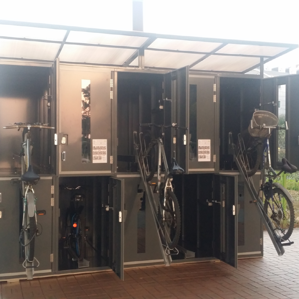 Cabinet Bicycle Rack