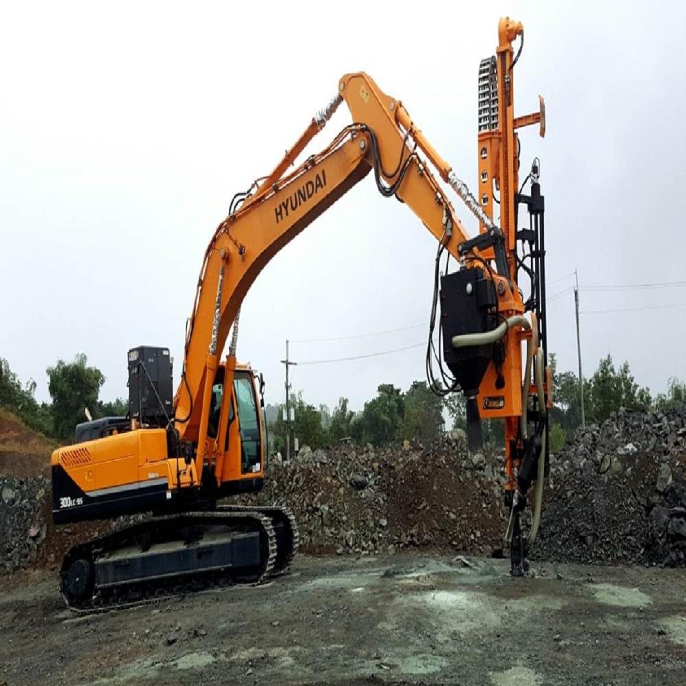 Attachment rock drill