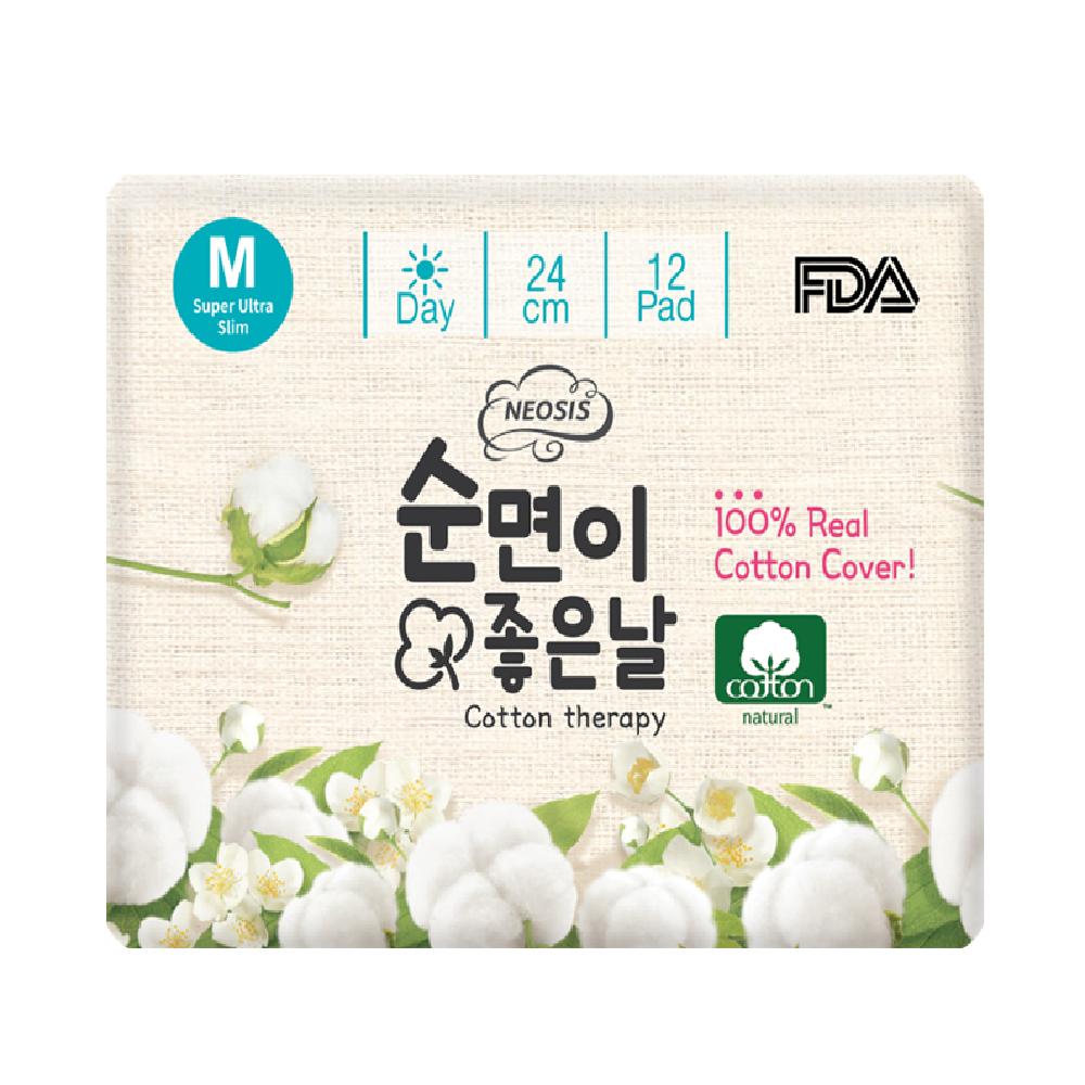 Cotton Therapy Super Ultra Slim Wing type Middle,Large, Ultra Slim Wing type Ov