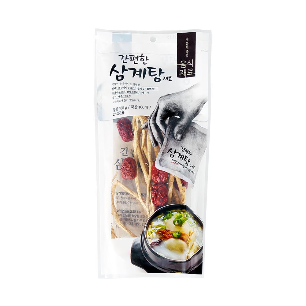 HaesongKNS  Convenient Ginseng Chicken Soup material Traditional Korean Food