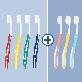 full image My denti Toothbrush 4+3