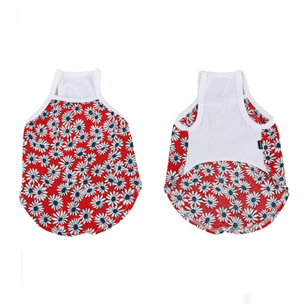 Wild Flower  Sleeveless Shirt