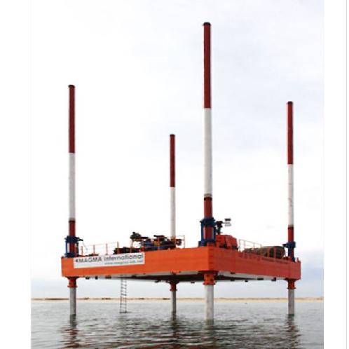 High quality Korea barge_100HS jack-up barge | High quality Korea barge_100HS jack-up barge