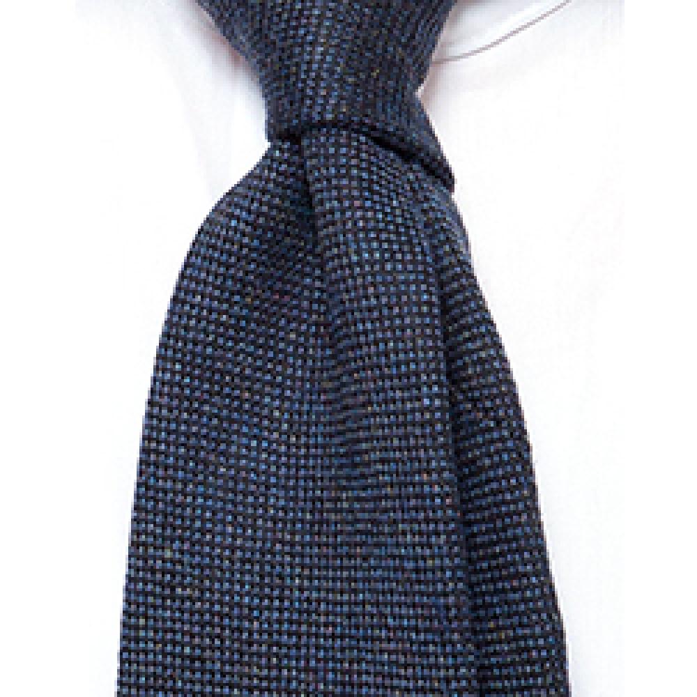 mg scabal wool tie navy