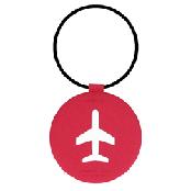FENICE Round Airplane Tag in 6 colors (Pink)