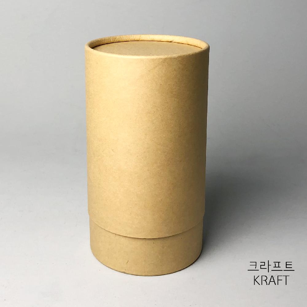 Paper tube box_83x150(Kraft)Tea Coffee Round Packaging Gift Carton Boxes