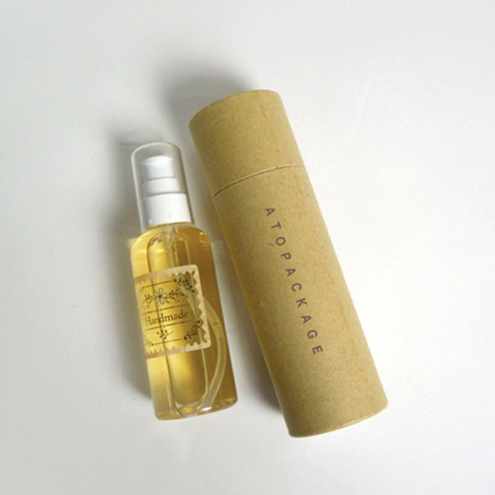 Paper tube 47-M(Kraft)_Cosmetic Fragrance Packing Box Cylinder Gift Box Wrapping Supplies