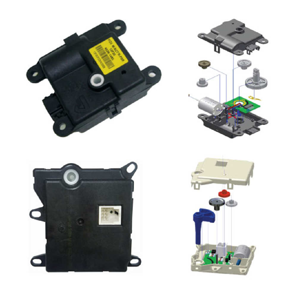 MOTOR ACTUATOR to control DAMPER of HVAC