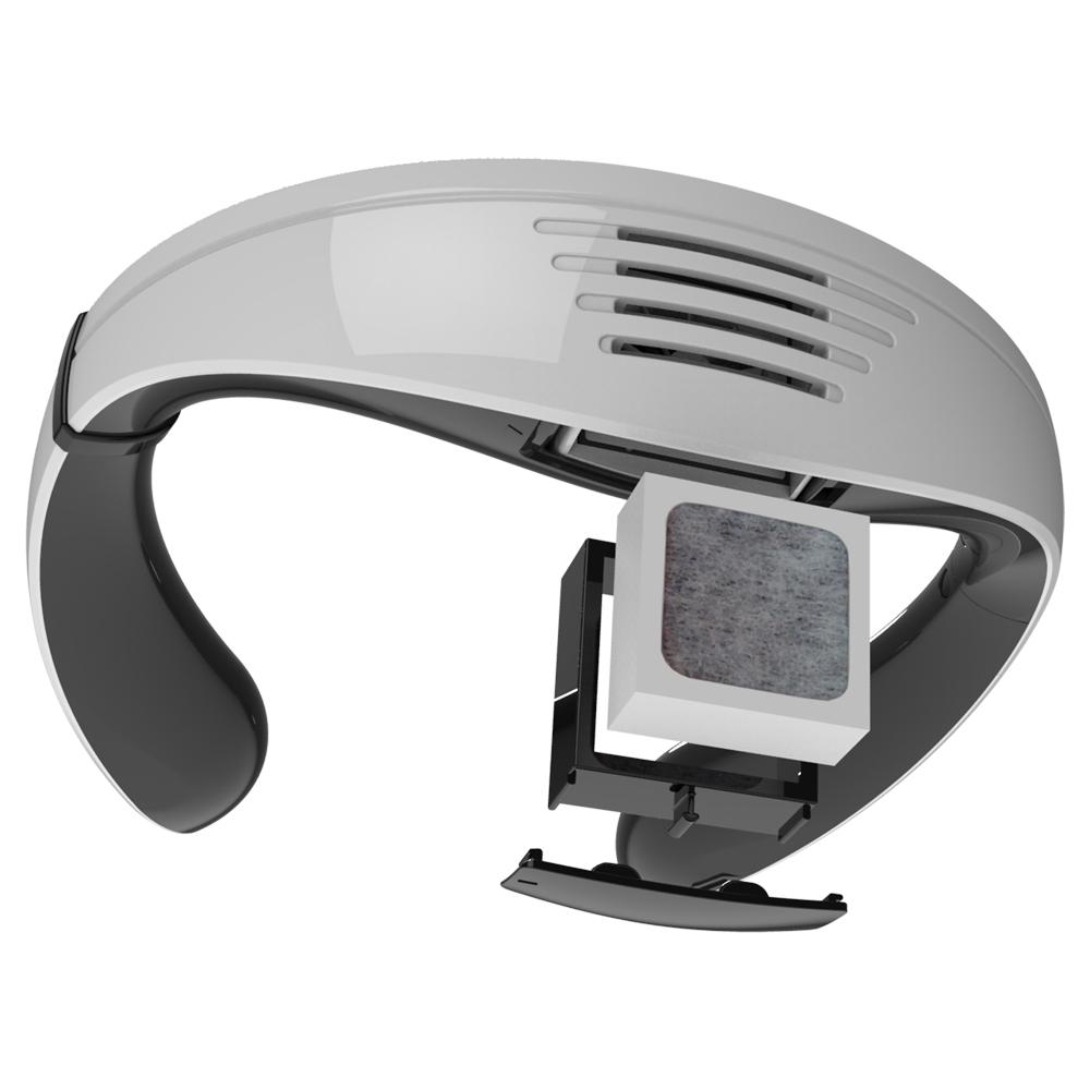 EOS Convenient Wearable Type Portable Air Purifier ( Black & Orange )