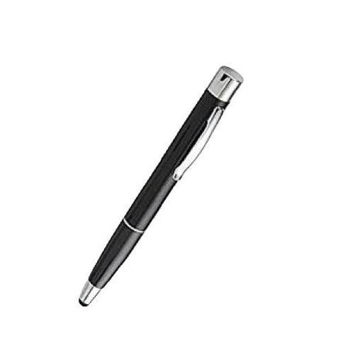 idea3 S-B1 5IN1 Multi Functional Smart Battery Touch Universal Digital Pen and Ball Pen, Black