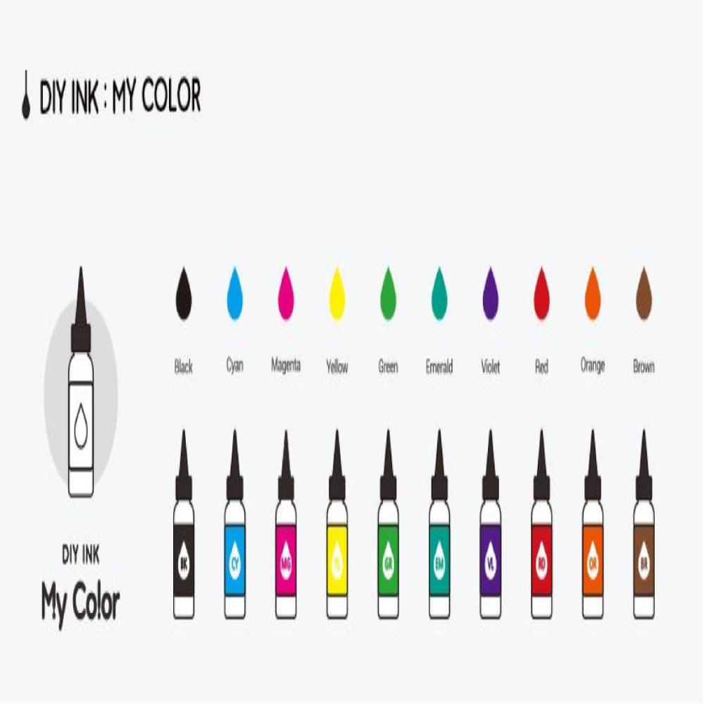 Ink for drawing and calligraphy 3 · OYSTERS My Color DIY Ink (60 ml)