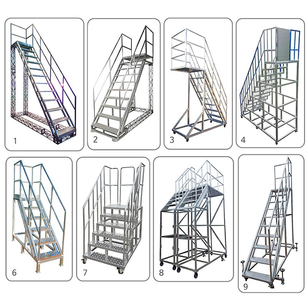 Aluminium Stairway and foot Board (Aluminium Scaffolding)