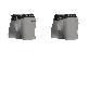 full image functional underwear for promoting male health (3D detachable male health panties) gray