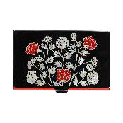 Mother of Pearl Business Card Case Credit Id Name Holder Travel Wallet Art Painting Design