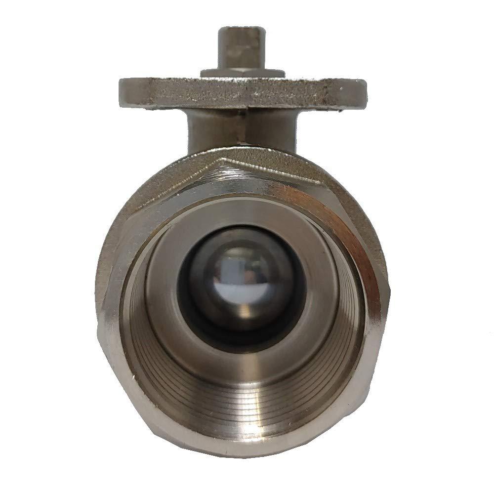 2 Way Ball Valve for Motorized Actuators - 1 1/4" Ball Valve