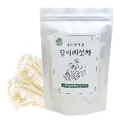 Jang's Market Dried Enoki Mushromm Leached Tea (50 Tea Bags)  Nutty & Savory Flavor