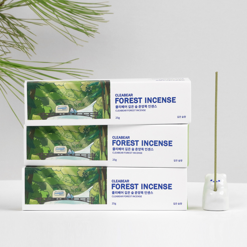 CLEABEAR FOREST INCENSE&HOLDER