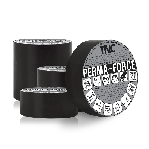 Butyl waterproof tape 10 cm -black