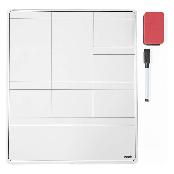 NEATS Reminder Magnetic Dry Erase Whiteboard for Refrigerator A Type-Round Border