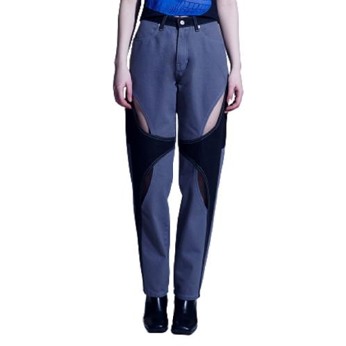 Cut-out Coloring Jeans