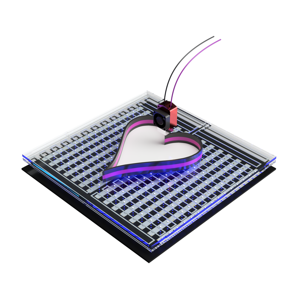 RAUM 800 SIGN , 3D PRINTER