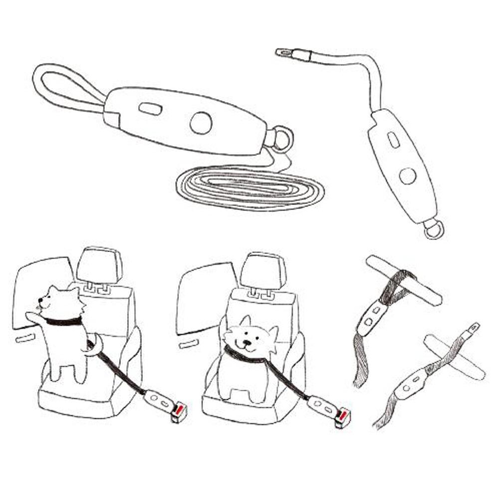 COMEON DOG Safety Clip Multi Dog Leash