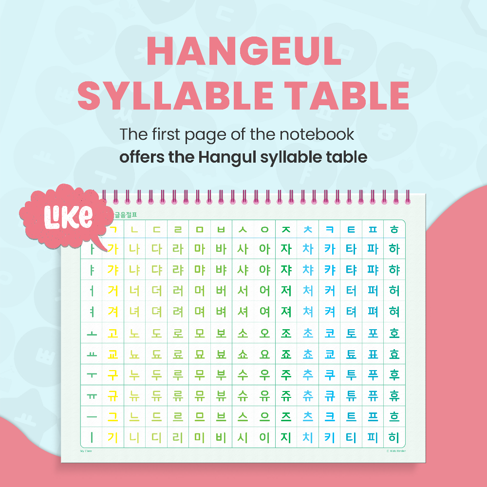 KOREAN NOTEBOOK & STICKER 10 PACK