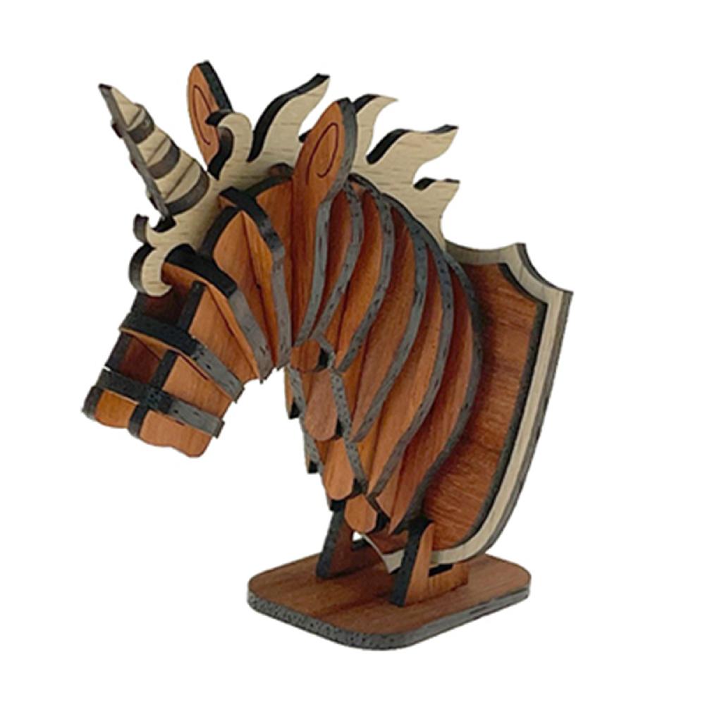 Wooden Diffuser Holder (for Vehicles & Home Decor) / Unicorn