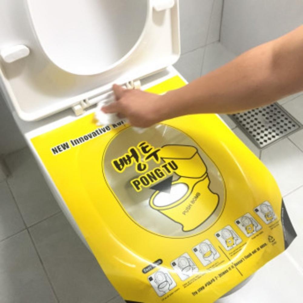 Pongtu Toilet Disposable Sticker Plunger