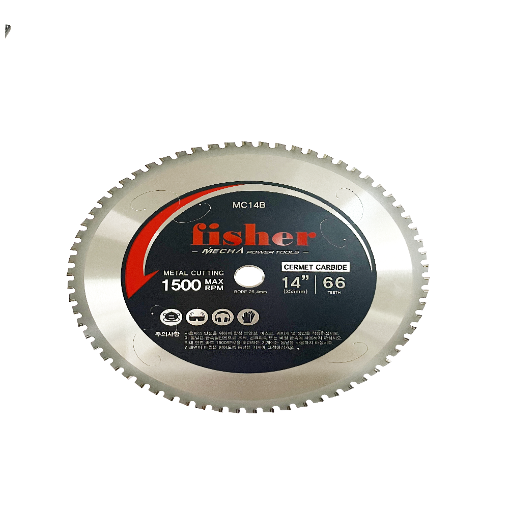 Metal Cutting Cermet Blade MC14B (355mm)